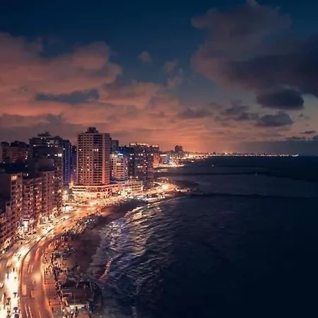 Breathtaking Wide Seaview Apartment Alexandria Exterior photo